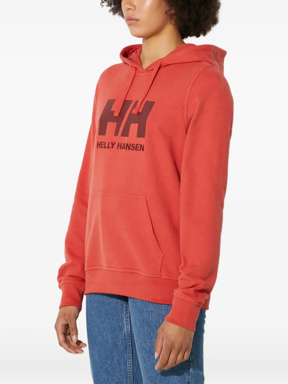 Helly Hansen Hoodie met logo Rood