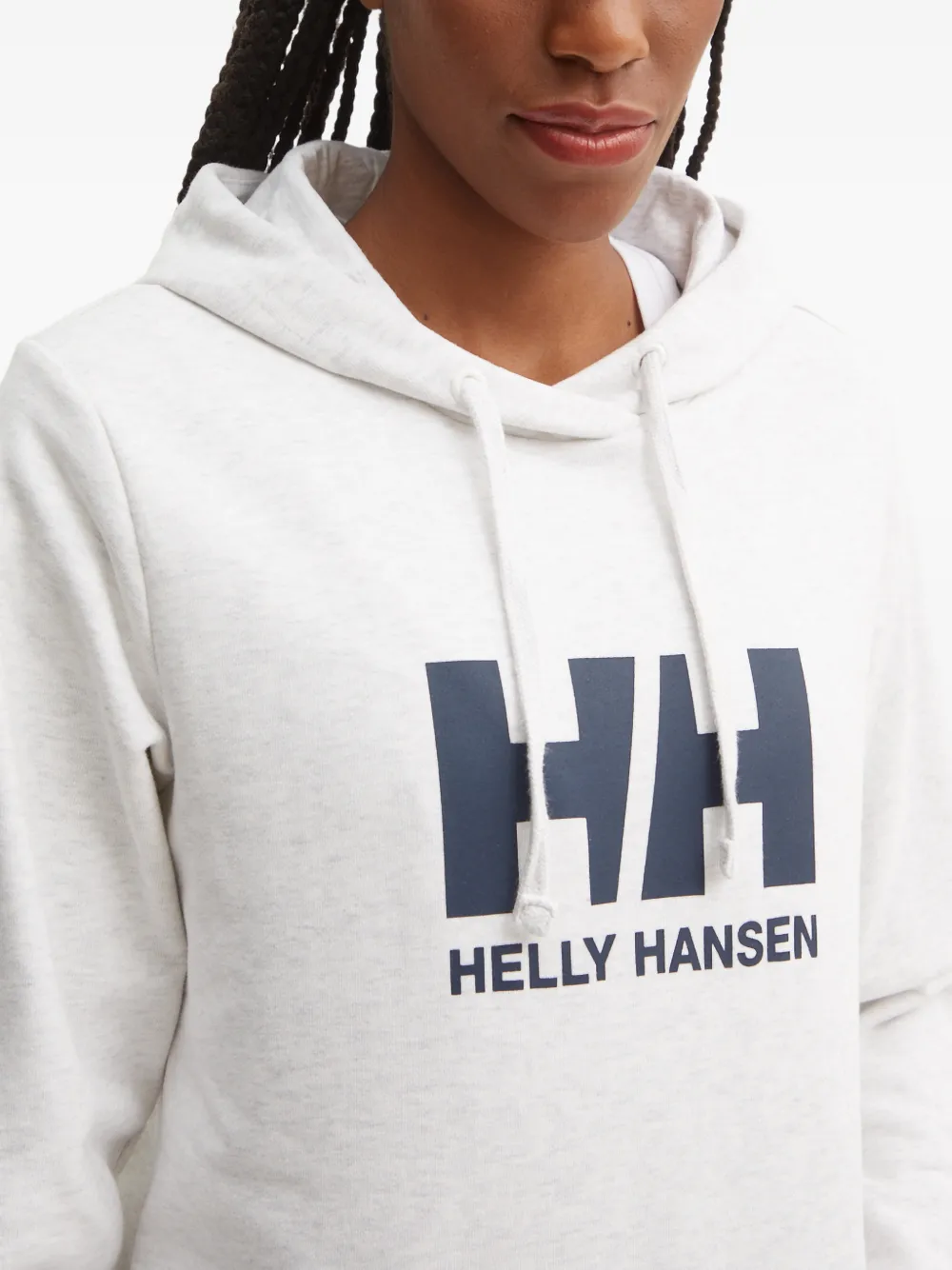 Helly Hansen logo-print hoodie Wit
