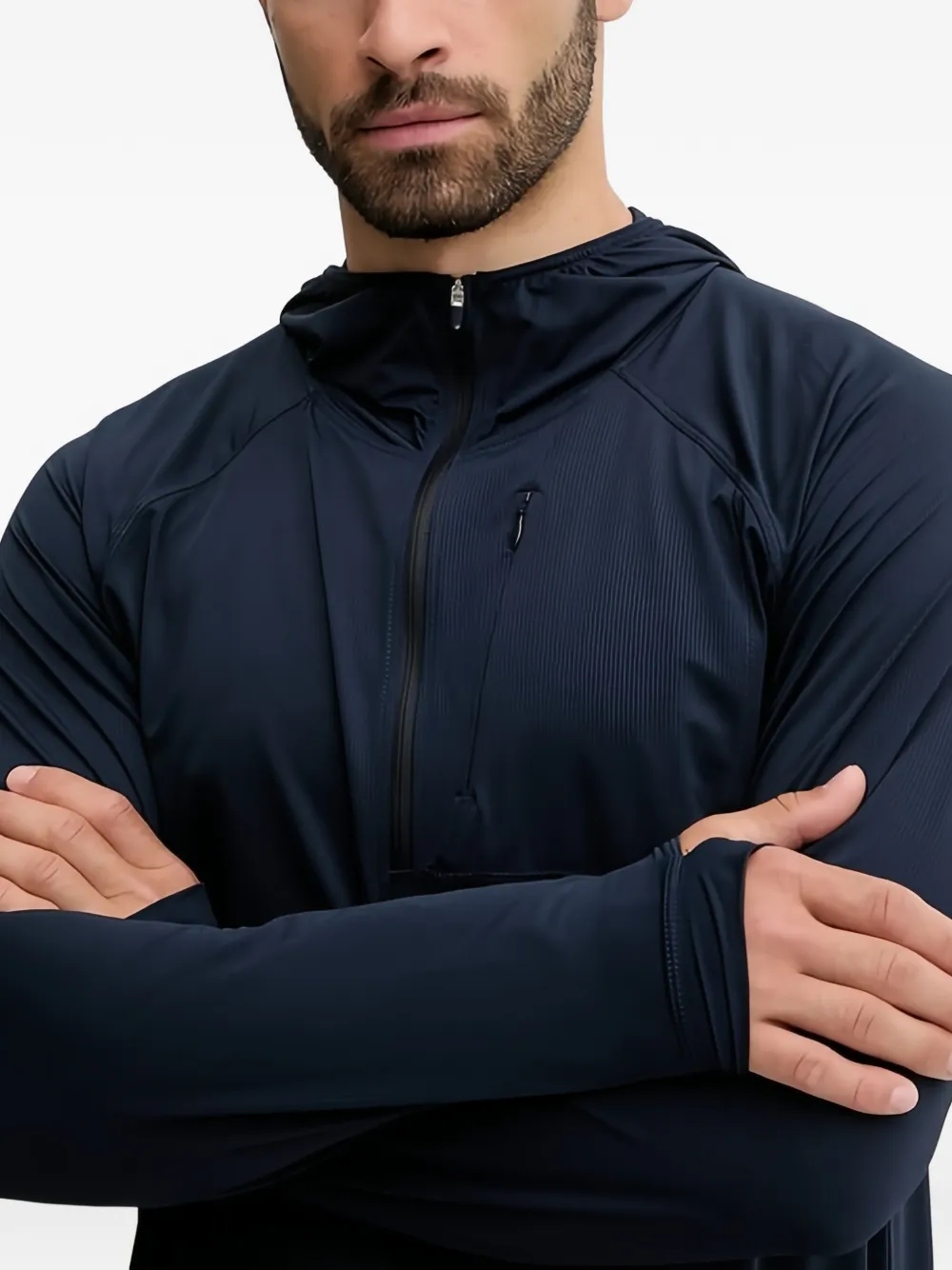 Helly Hansen Shine Solen hoodie met halve rits Blauw