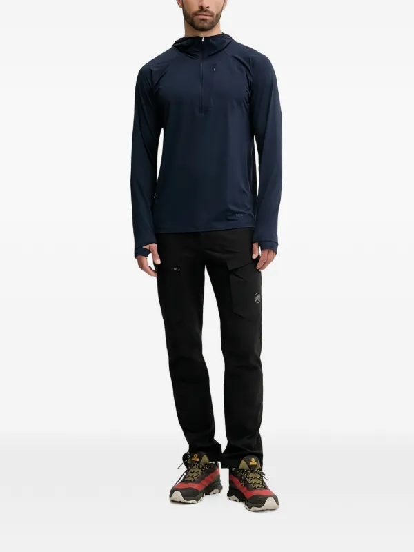 Helly Hansen Shine Solen ハーフジップ パーカー | ブルー | FARFETCH JP
