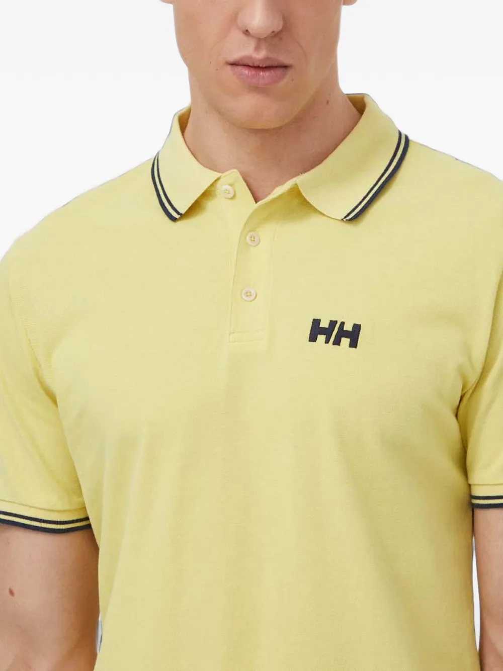 Helly Hansen Poloshirt met logo Geel