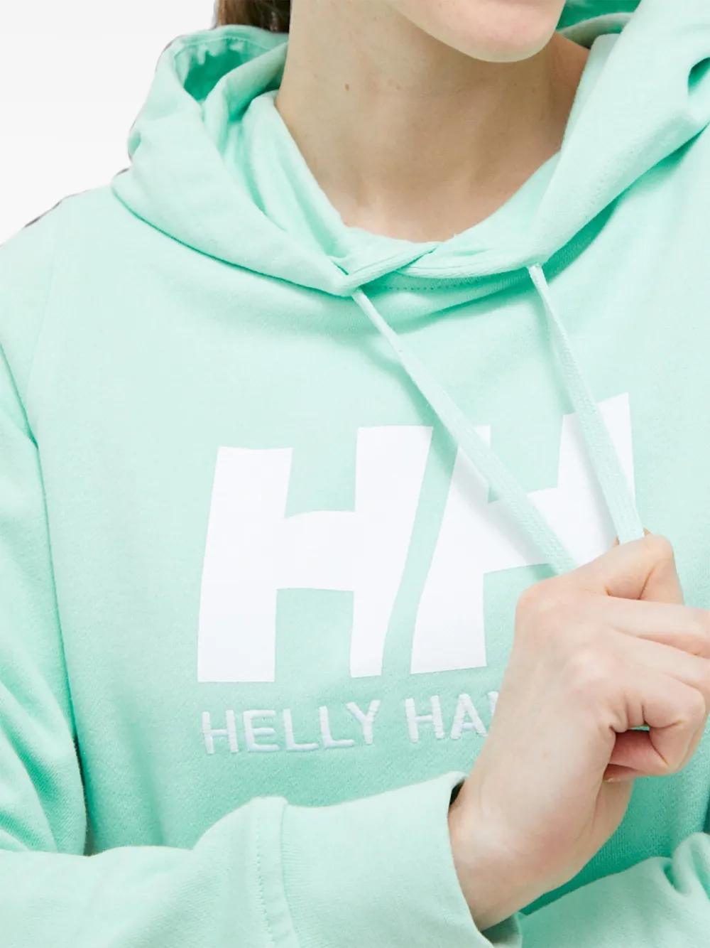 Helly Hansen Hoodie met logoprint Groen