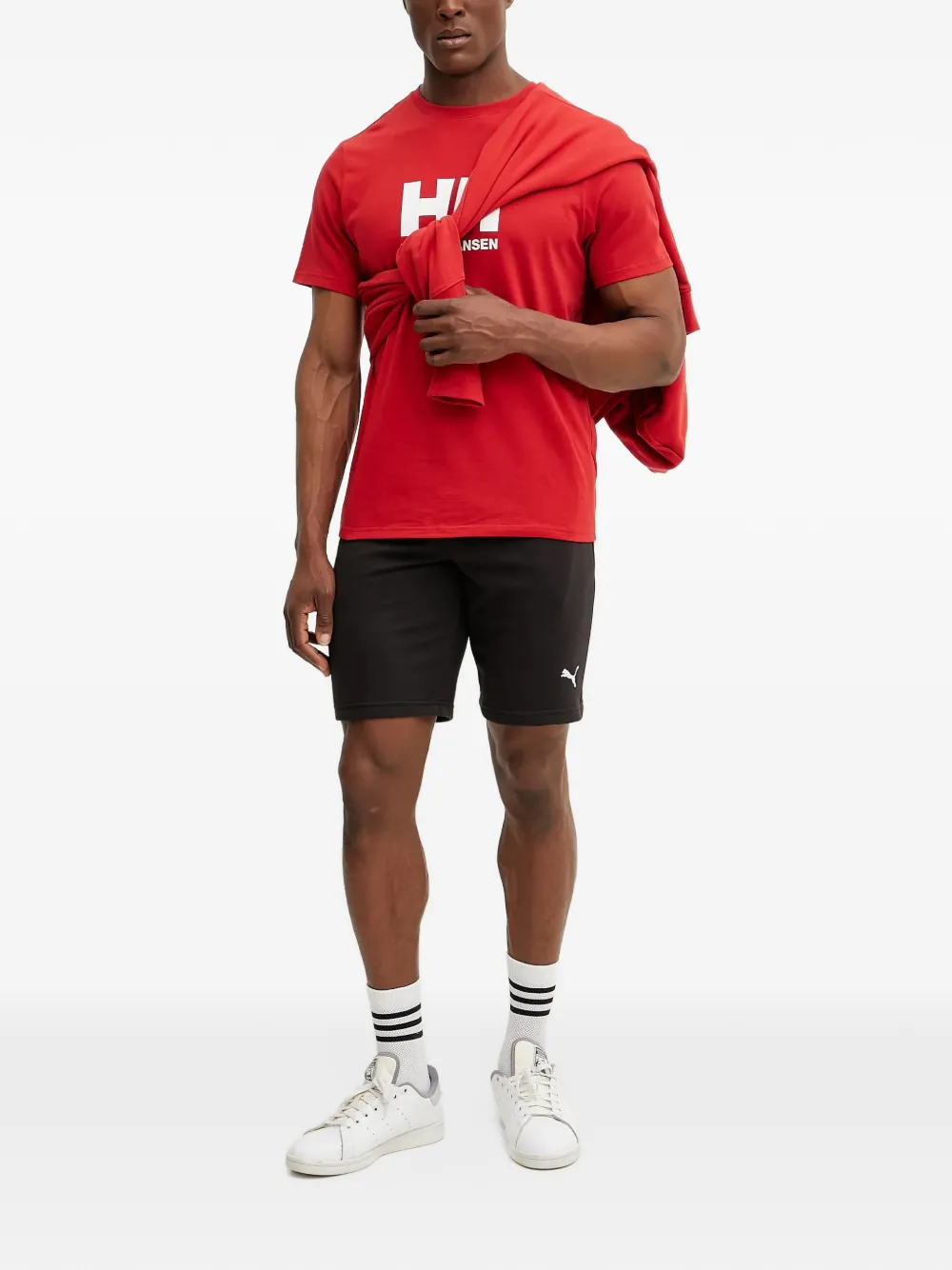 Helly Hansen Trui met capuchon en zak Rood