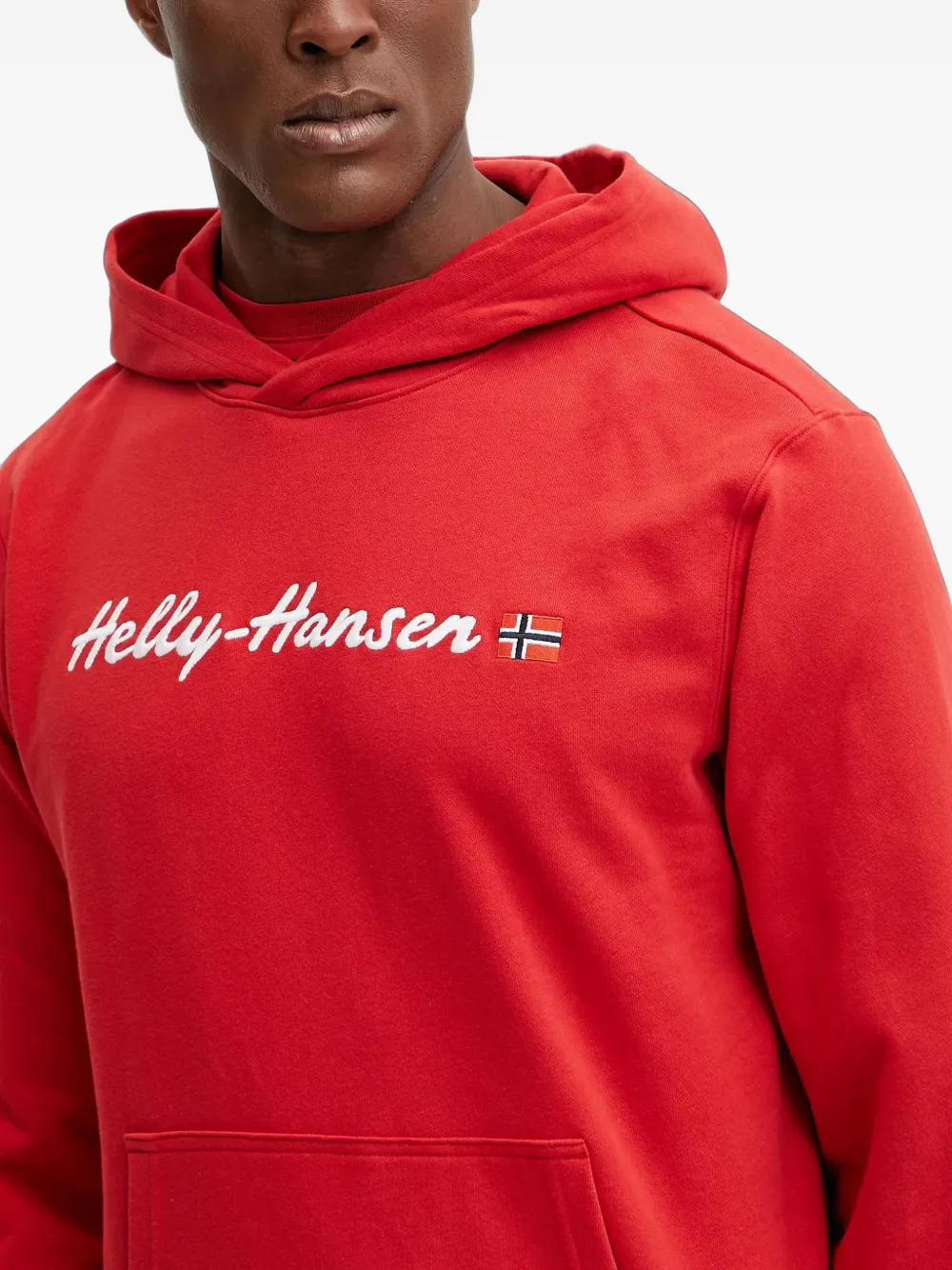 Helly Hansen Trui met capuchon en zak Rood