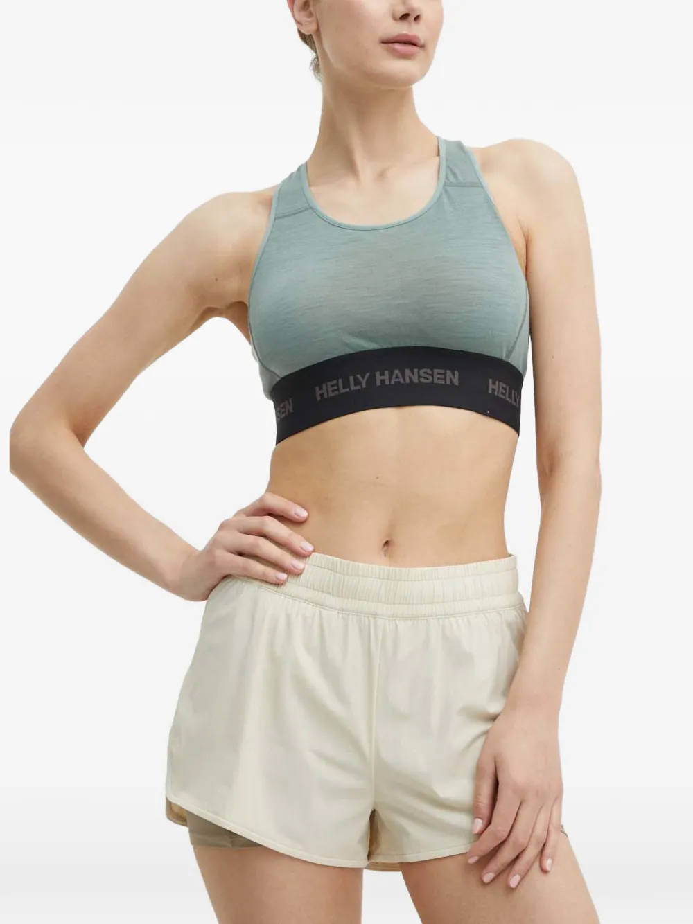 Helly Hansen Bandeau-BH mit Racerback - Grün