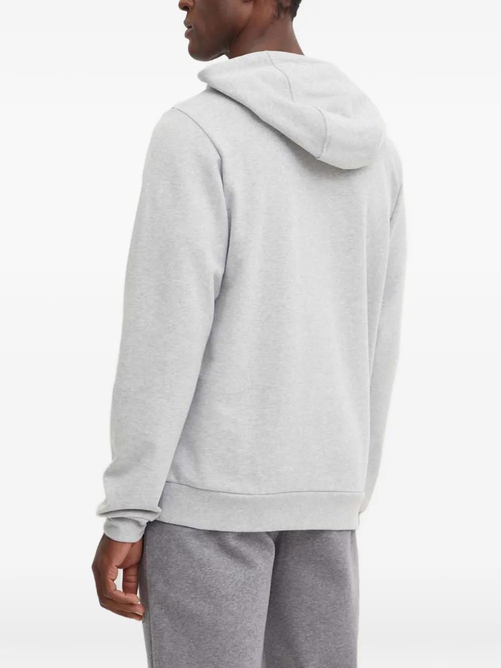 Helly Hansen logo-print drawstring hoodie Grijs