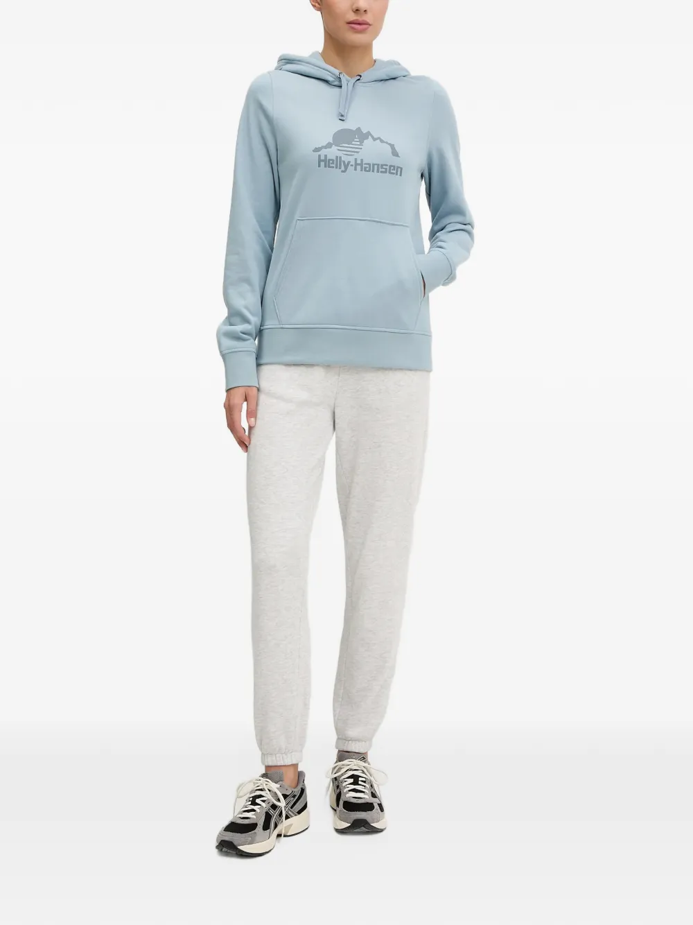 Helly Hansen Hoodie met logoprint Blauw