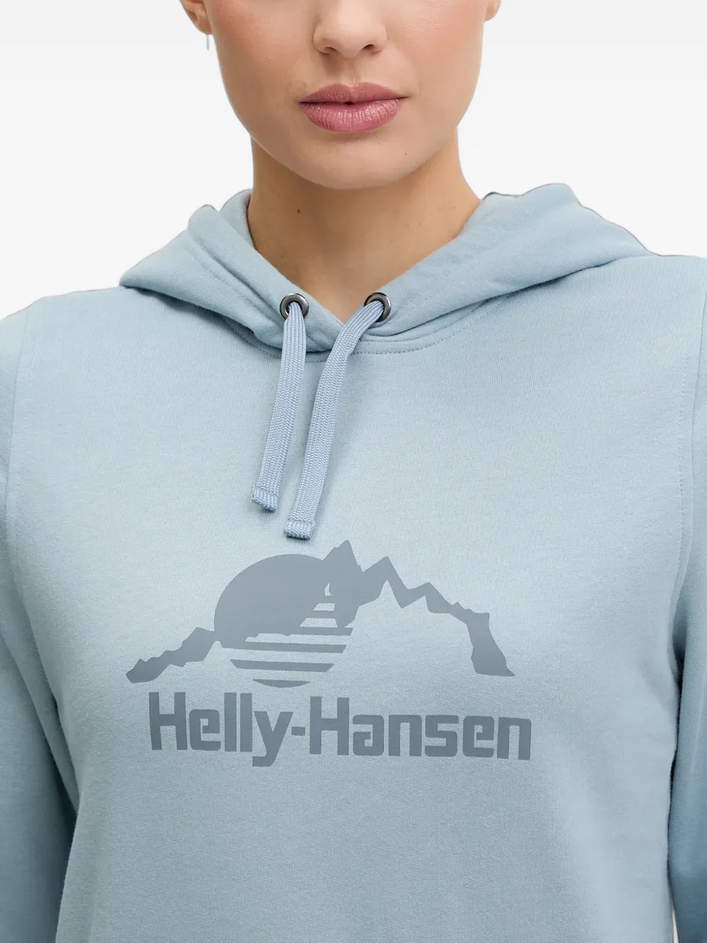 Helly Hansen Hoodie met logoprint Blauw