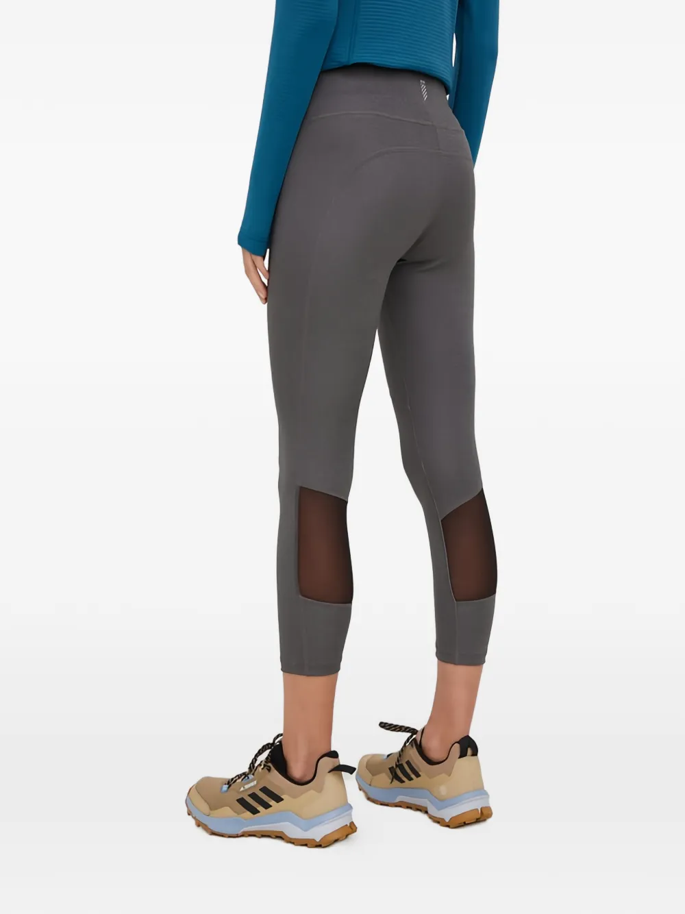 Helly Hansen Cropped legging met zijzak Grijs