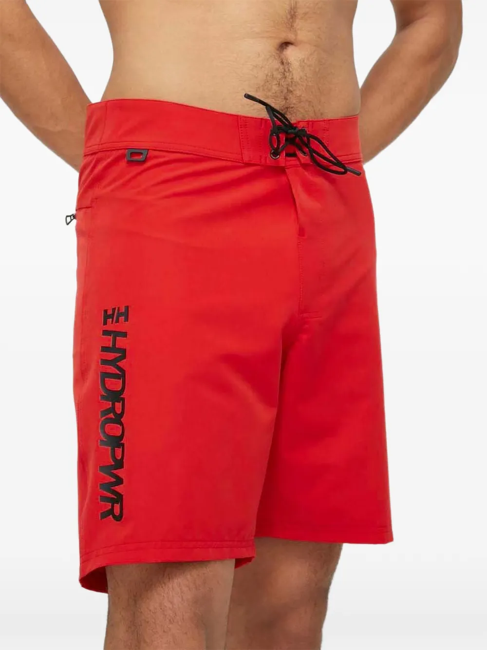 Helly Hansen Hydropwr logo-print swim shorts Rood