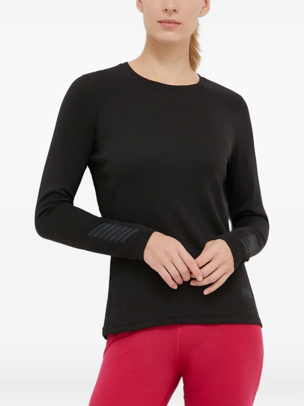 Helly Hansen long-sleeves T-shirt - Schwarz