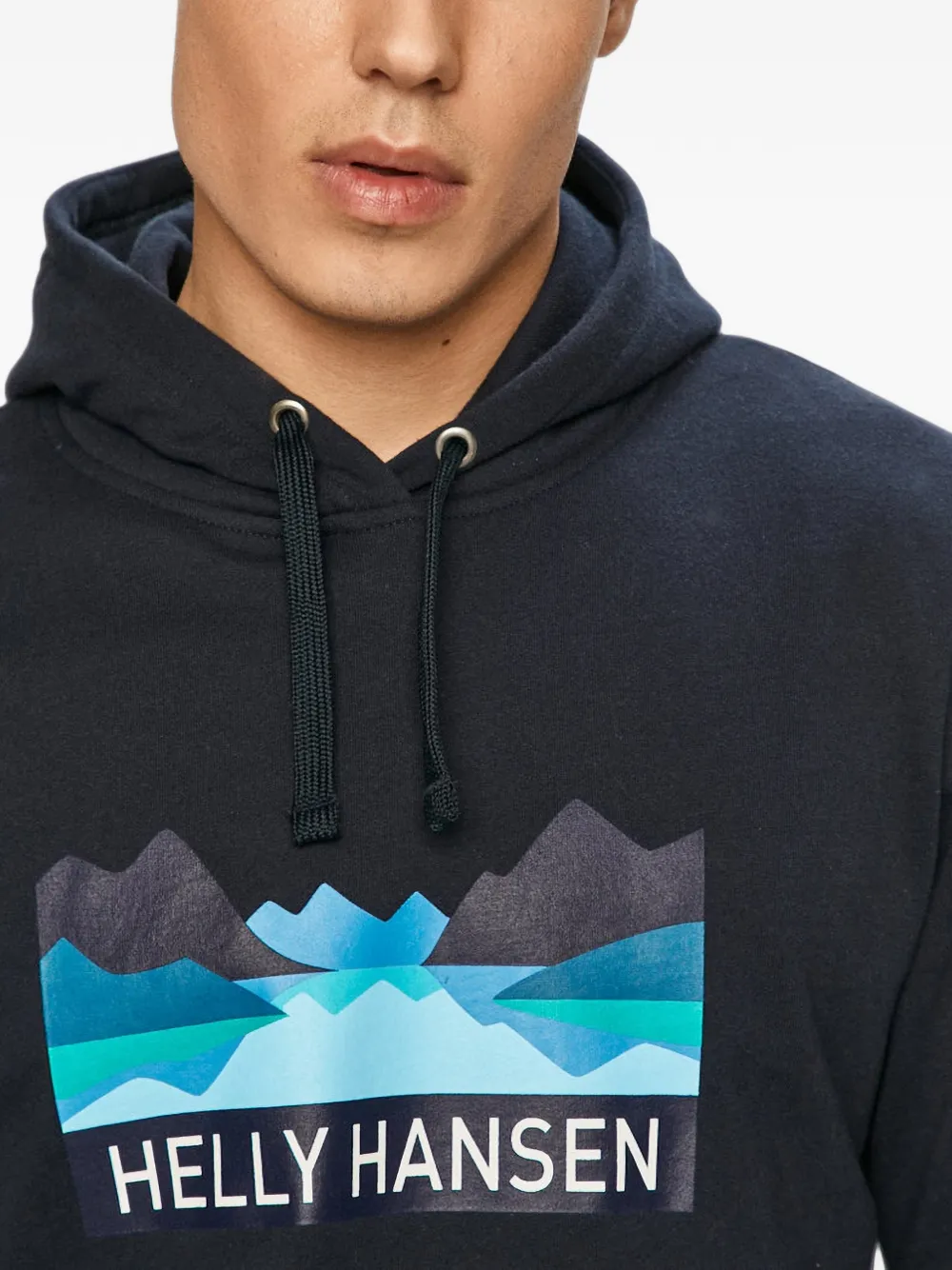 Helly Hansen Hoodie met print Blauw
