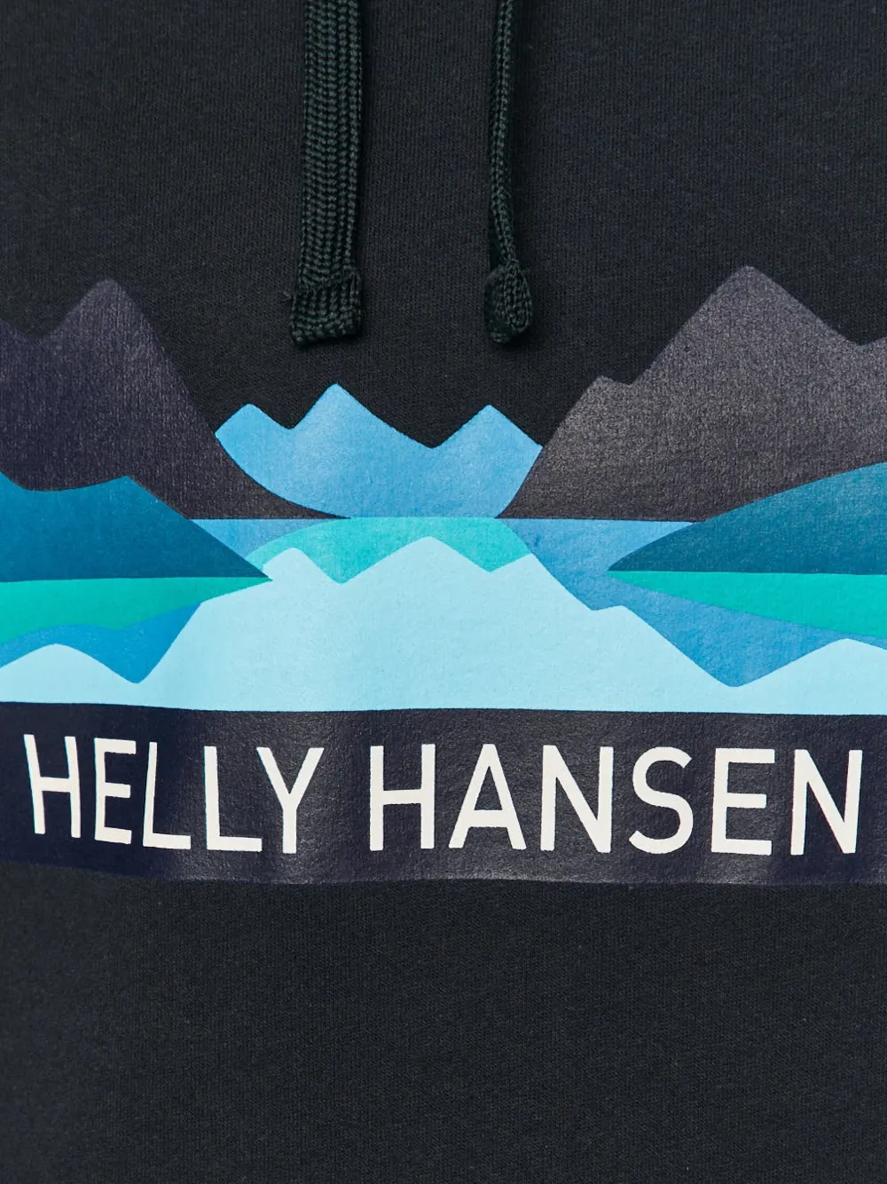 Helly Hansen Hoodie met print Blauw