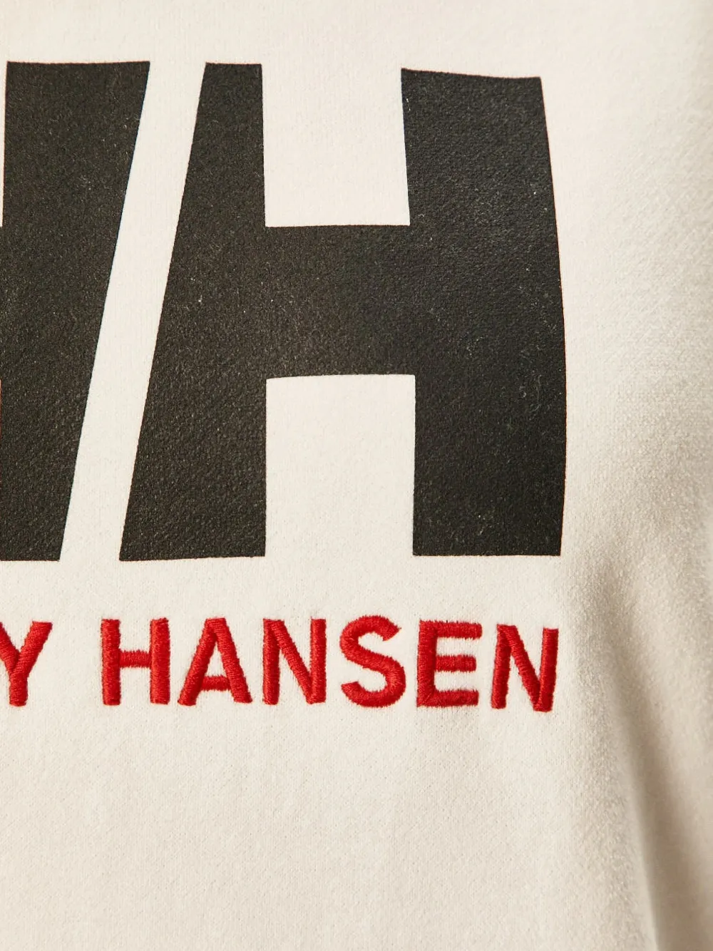 Helly Hansen HH-logo long-sleeve hoodie Beige