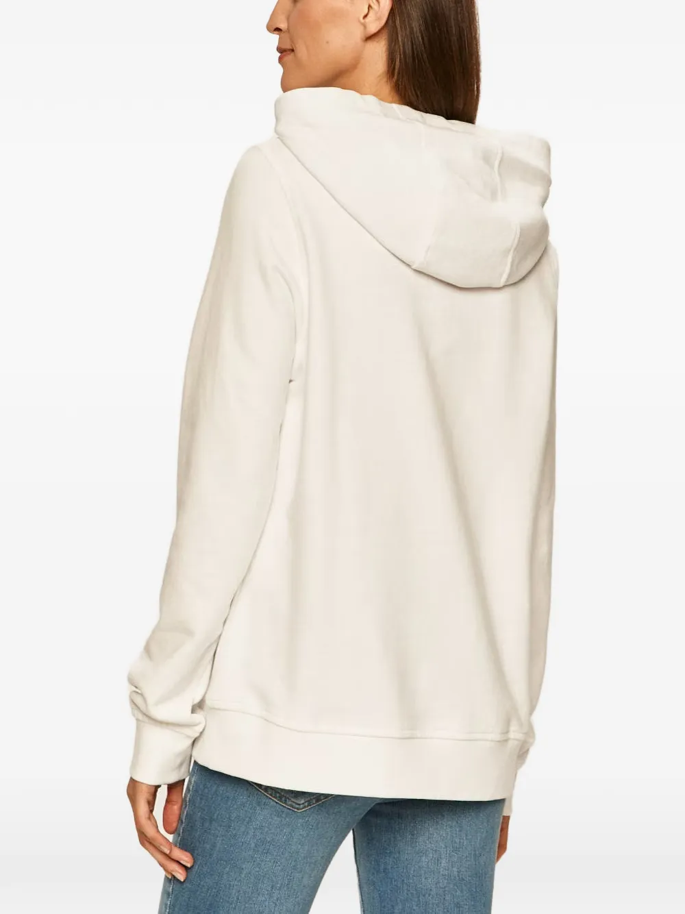 Helly Hansen HH-logo long-sleeve hoodie Beige