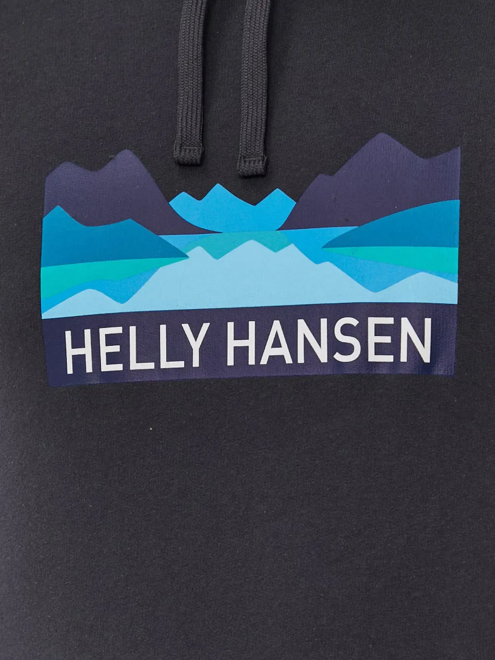 Helly Hansen Hoodie met logoprint en trekkoord Grijs