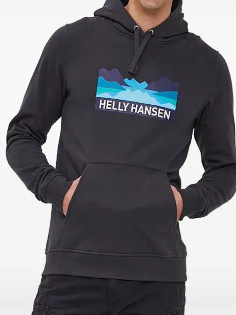 Helly Hansen hoodie con logo estampado y cordones