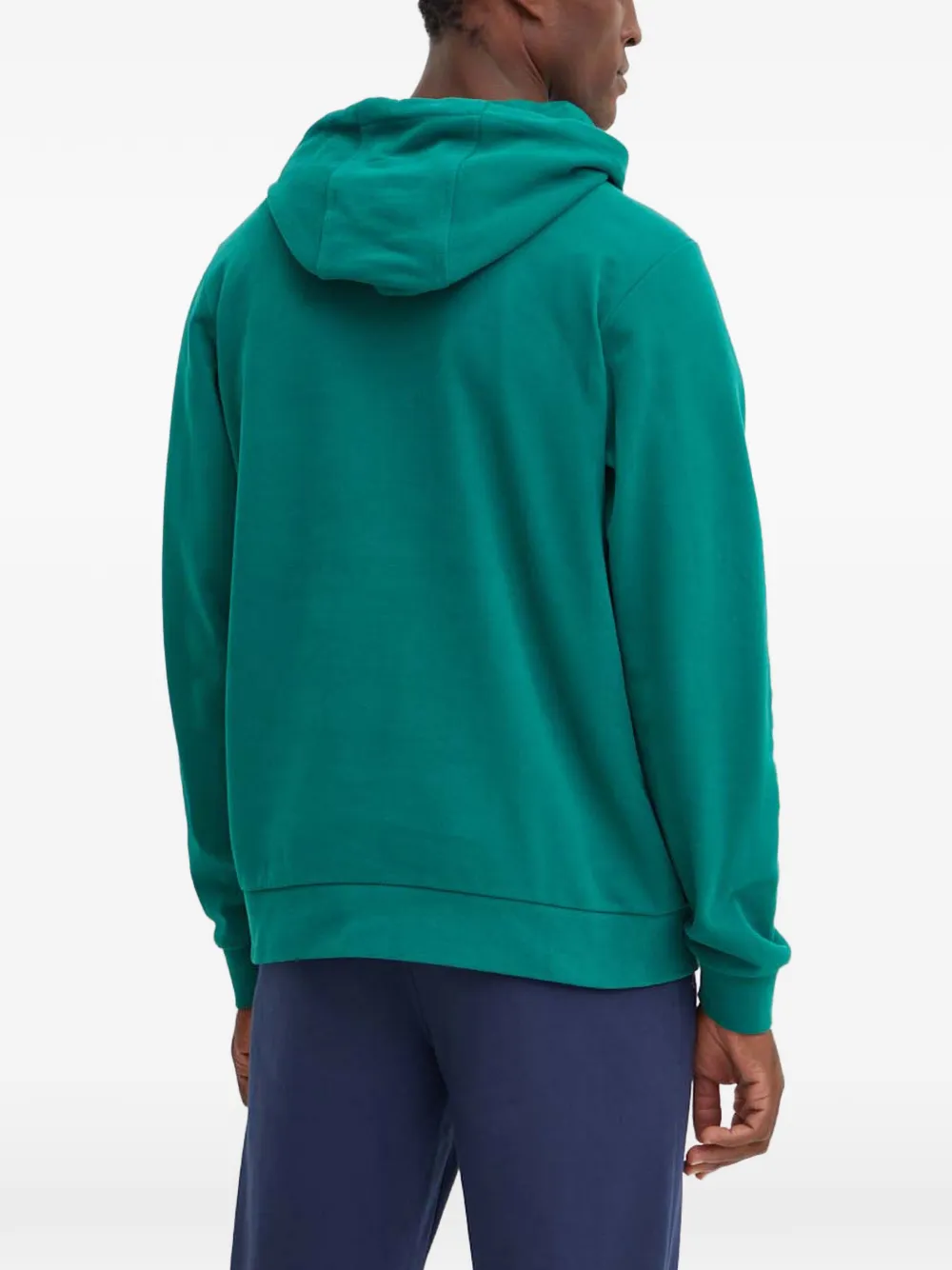 Helly Hansen logo-print hoodie Groen