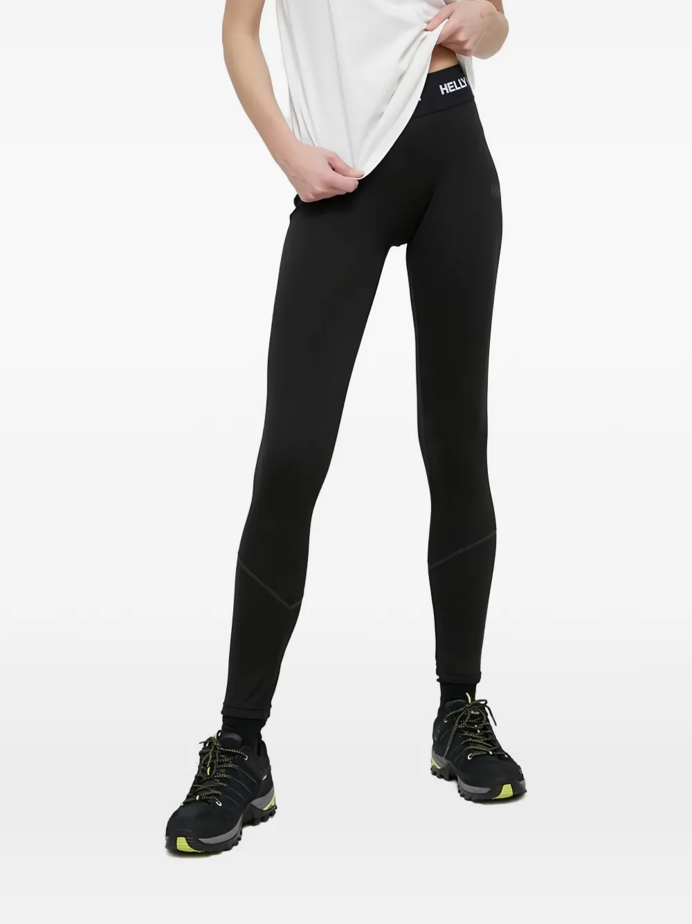 Helly Hansen logo-waistband leggings - Nero