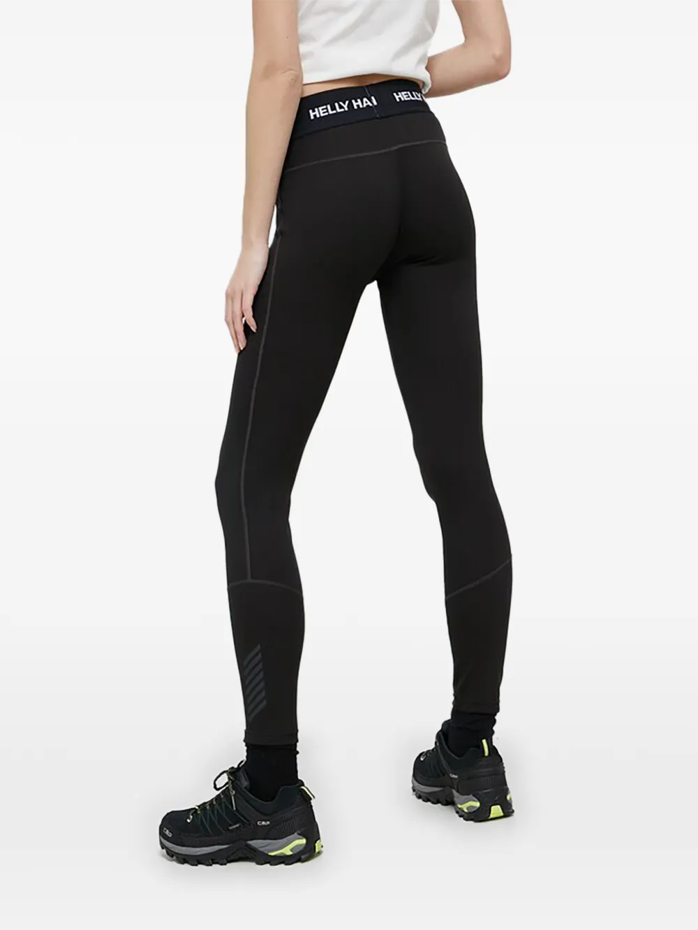 Helly Hansen Legging met logoband Zwart