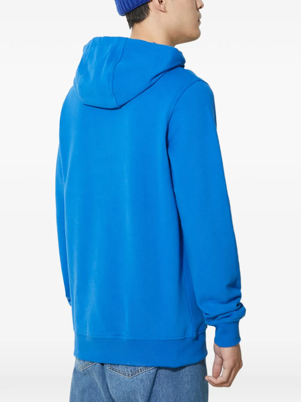 Helly Hansen logo-print hoodie Blauw