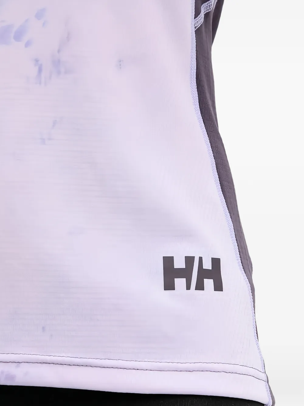 Helly Hansen Gelaagde top met tie-dye print en lange mouwen Paars