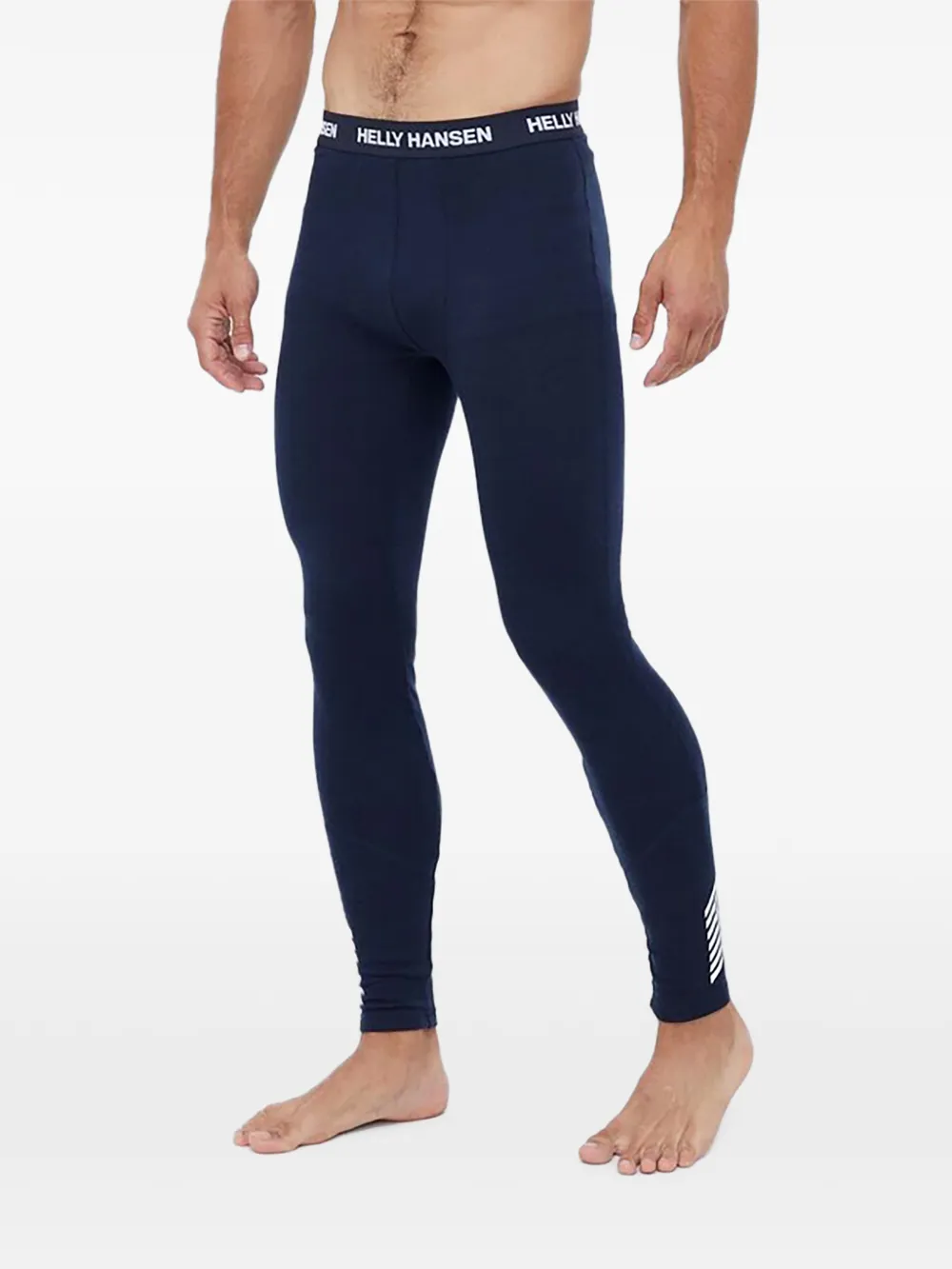 Helly Hansen Striped Waistband Leggings In Blue