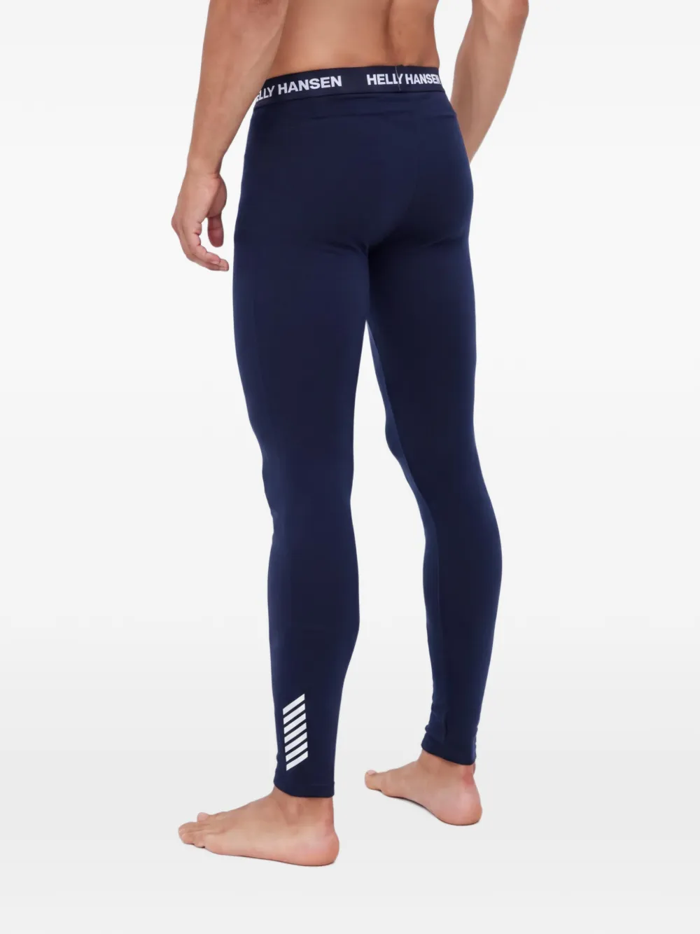 Helly Hansen Legging met gestreepte tailleband Blauw