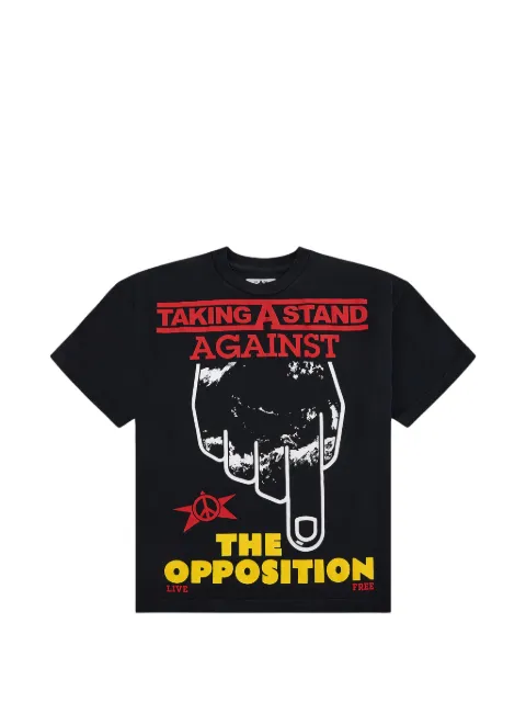 BARRIERS graphic T-shirt