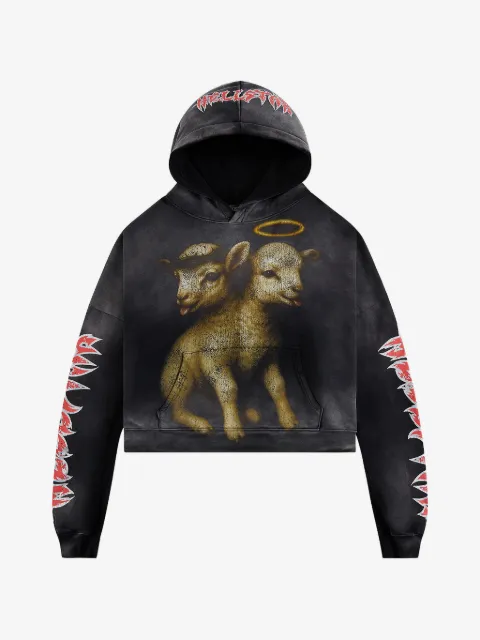 HELLSTAR Lamb graphic-print hoodie