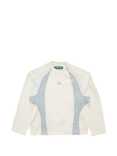 NAMESAKE panelled sweater