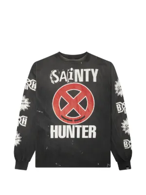 Walter Van Beirendonck Dummy-print long-sleeve Cycling Top