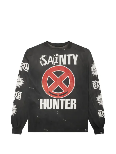 SAINT MXXXXXX × BOUNTY HUNTER Sainty Hunter long-sleeve T-shirt