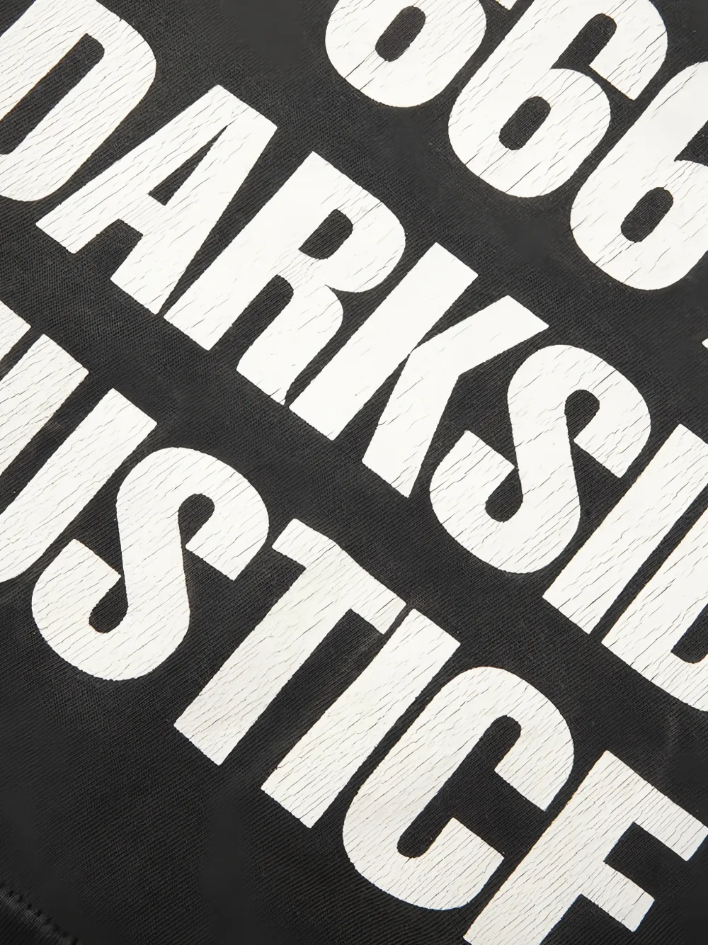 SAINT MXXXXXX T-shirt met grafische print en lange mouwen Zwart