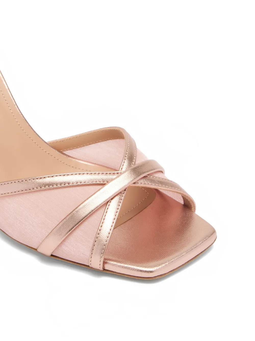 Malone Souliers Perla sandalen met hak Roze
