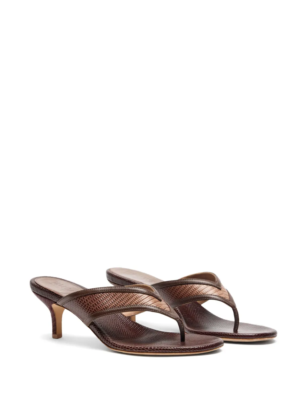 Malone Souliers Koko leren sandalen met kleurverloop Bruin