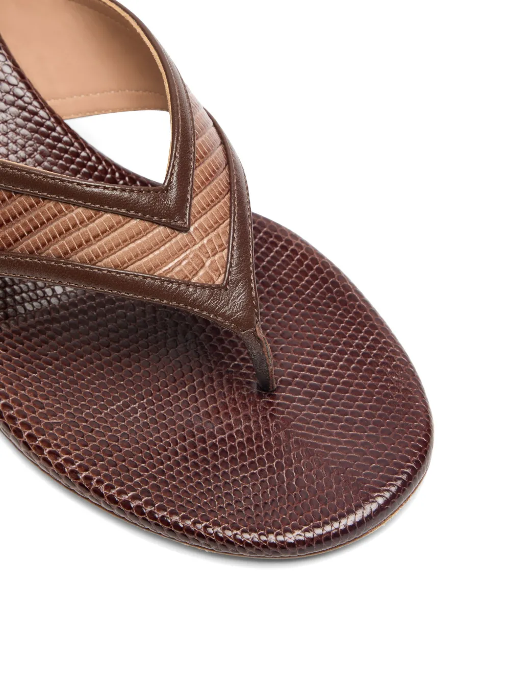 Malone Souliers Koko leren sandalen met kleurverloop Bruin