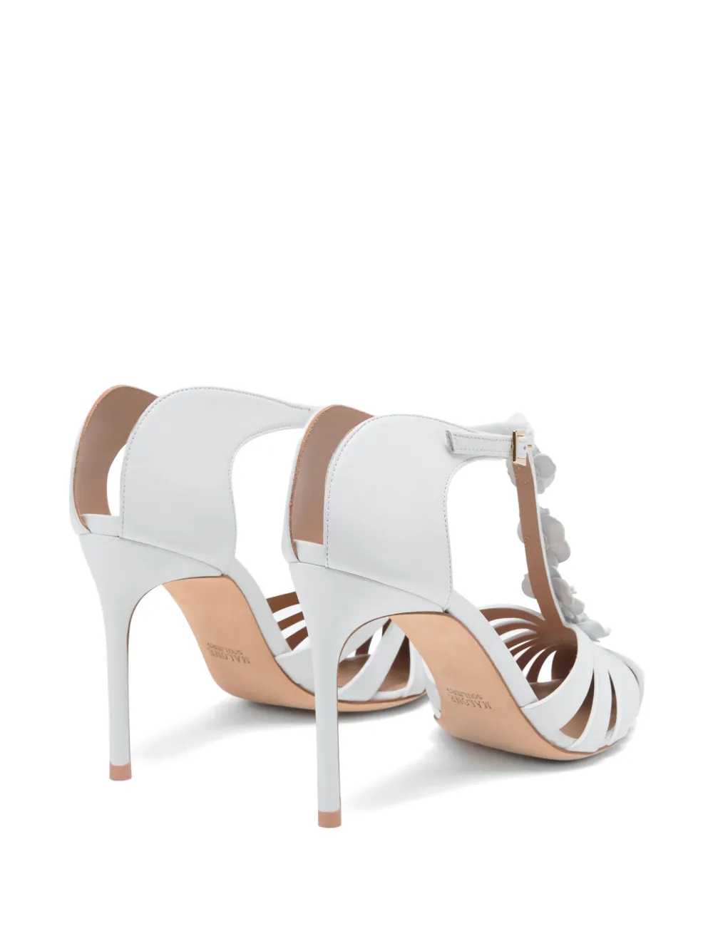 Malone Souliers Jennifer sandalen met bloemendetail Wit