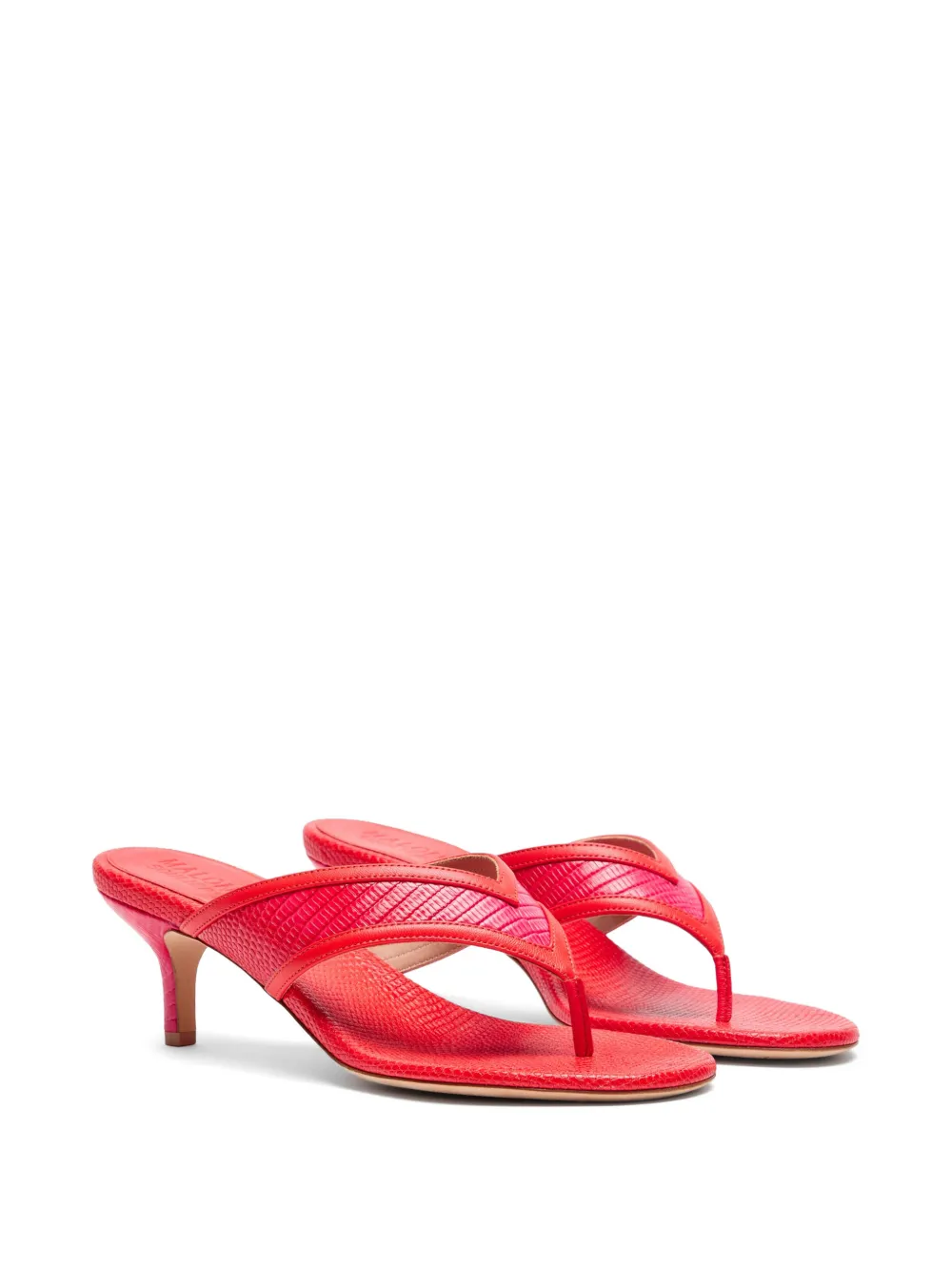 Malone Souliers Koko sandalen met bandjes Oranje