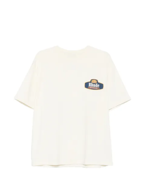 RHUDE logo-print short-sleeve T-shirt