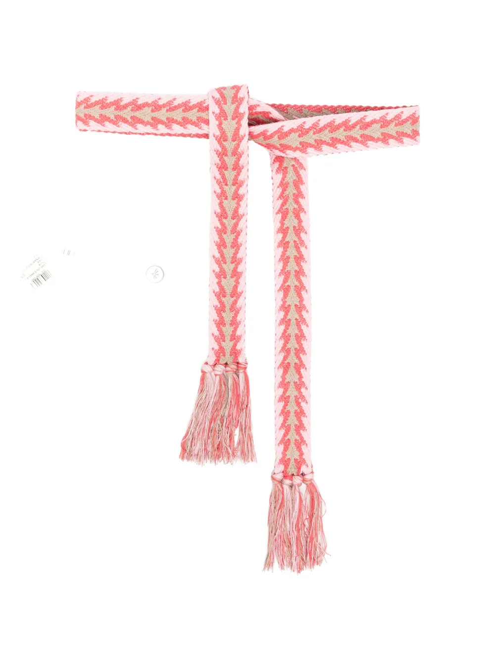 Pierre-Louis Mascia tassel patterned belt - Rosa