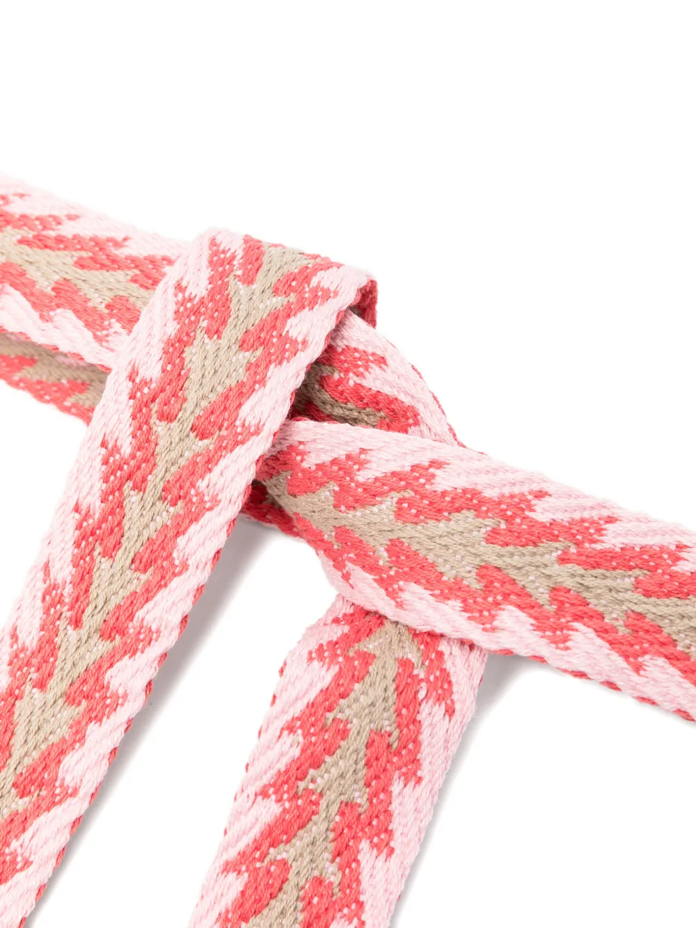  Pierre-louis Mascia Tassel Patterned Belt - Pink 