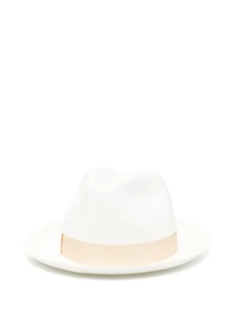 Borsalino chapeau Monica à détail de ruban