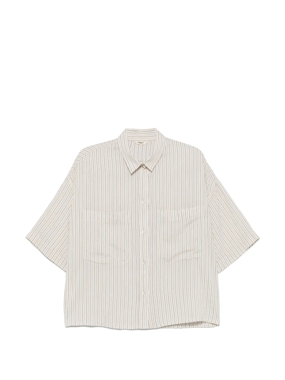 Barena striped pocket shirt - Toni neutri