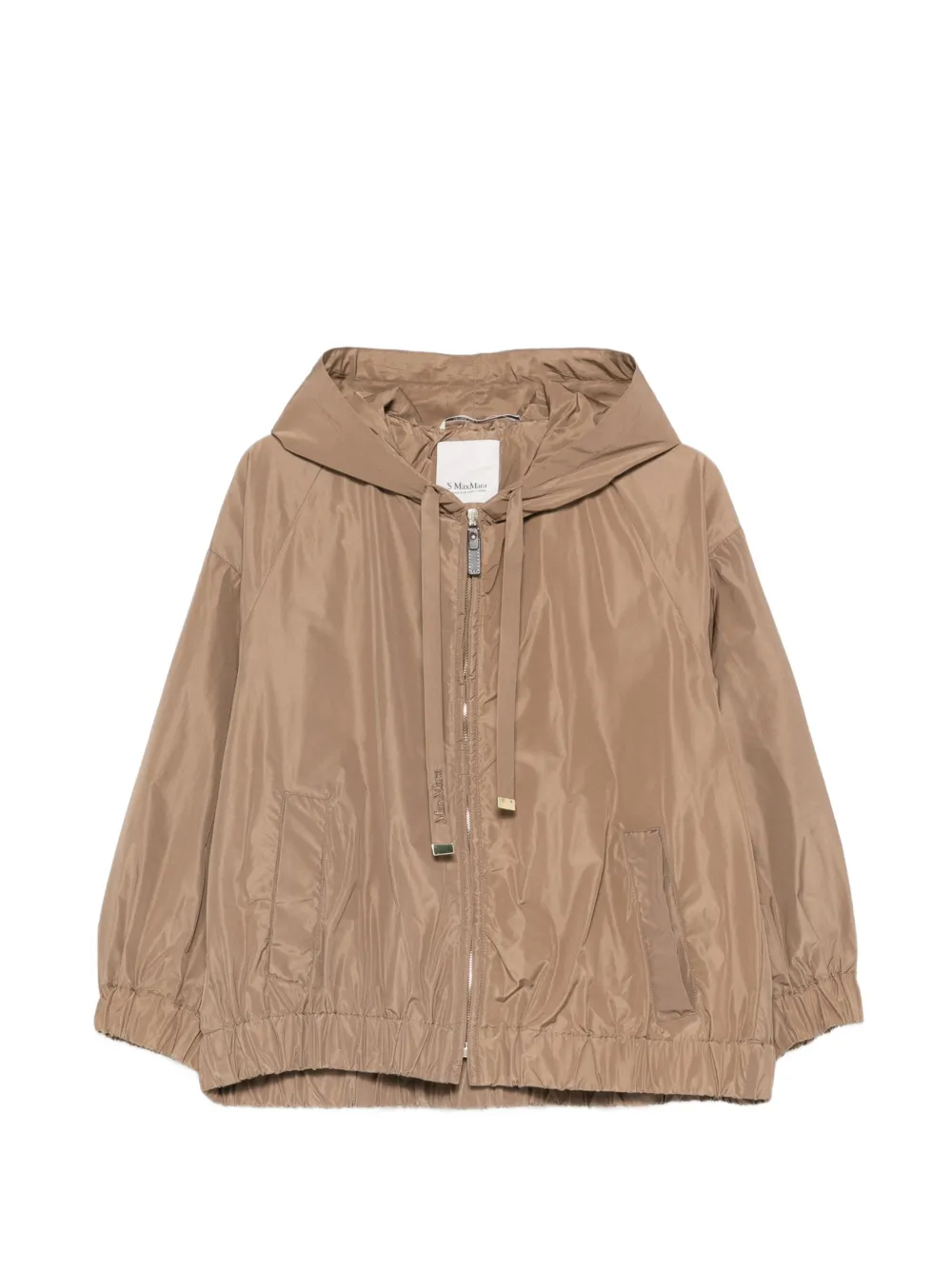 'S Max Mara hooded zip jacket - Nude