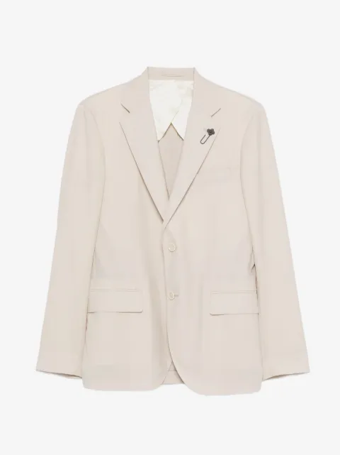 Lardini traje con solapa de muesca