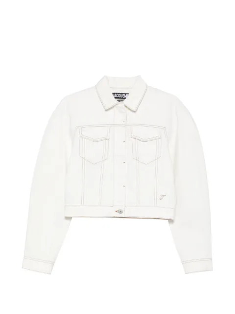 Jacquemus The Ovalo de-Nîmes denim jacket