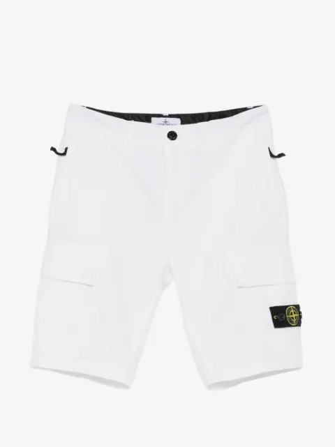 Stone Island Junior cargo-pocket shorts