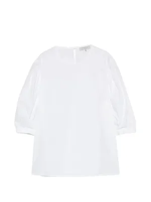 Cecilie Bahnsen パフスリーブ トップ | ホワイト | FARFETCH JP