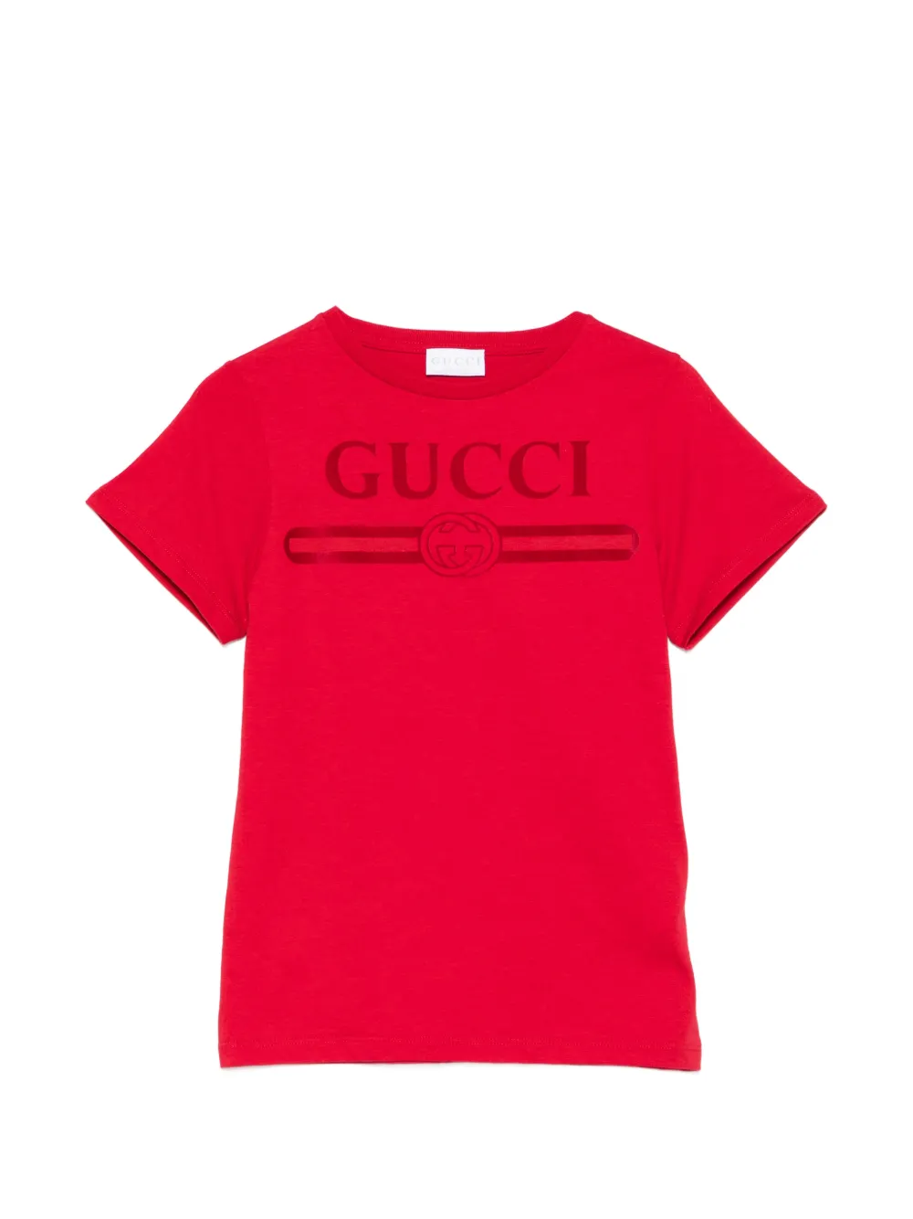 Gucci Kids logo T-shirt - Rot